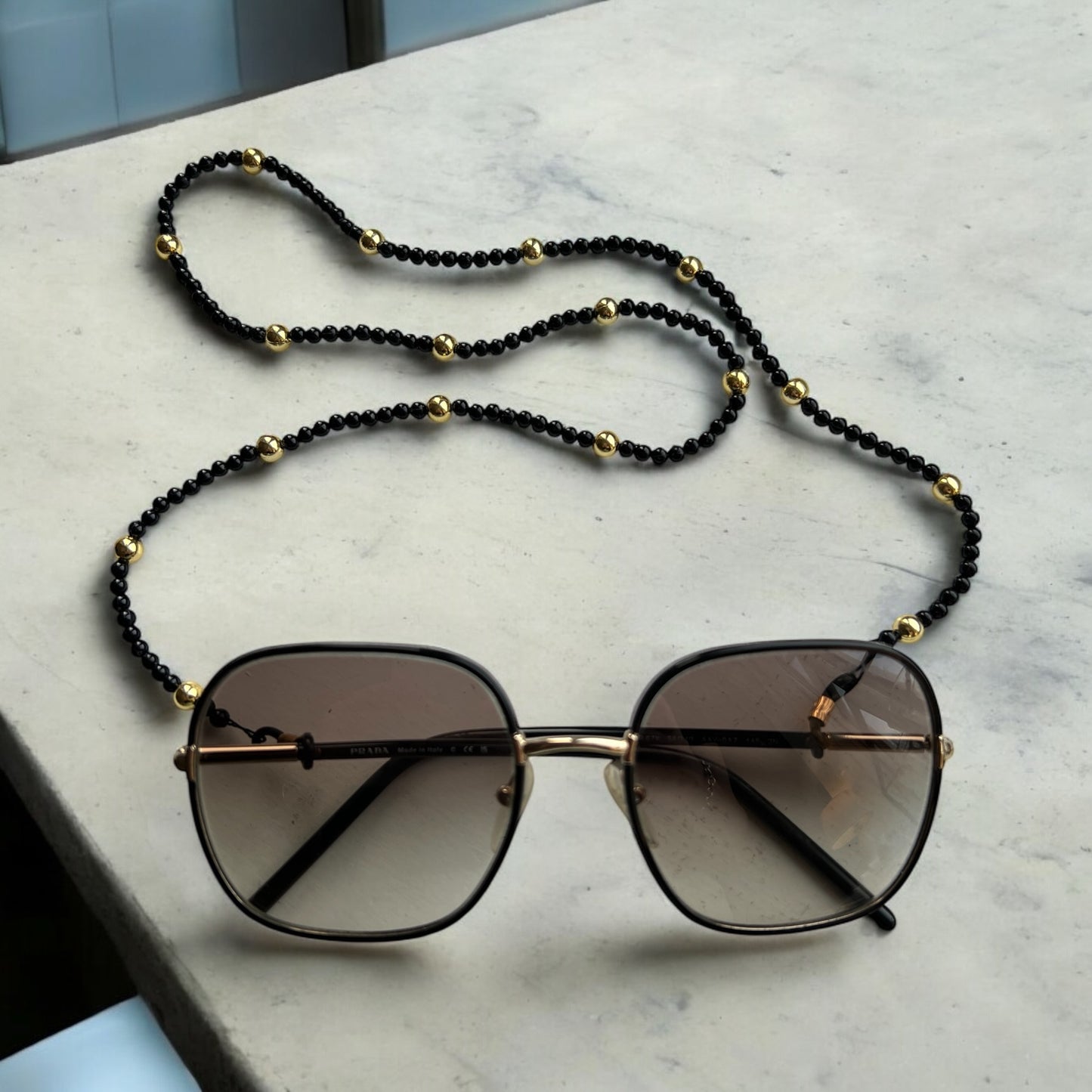 Sunglasses beaded chain